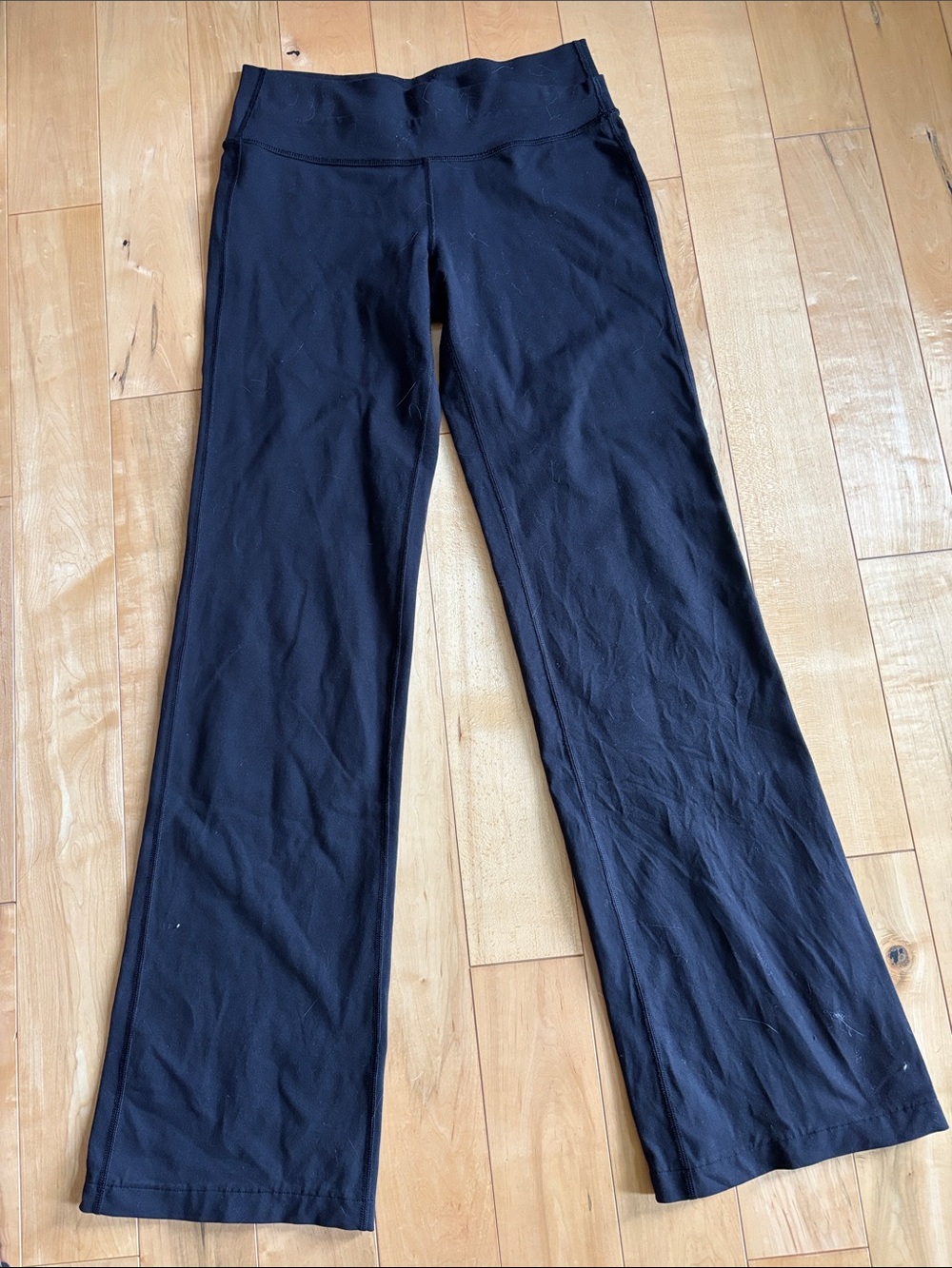 lululemon Black Flare Yoga Pants